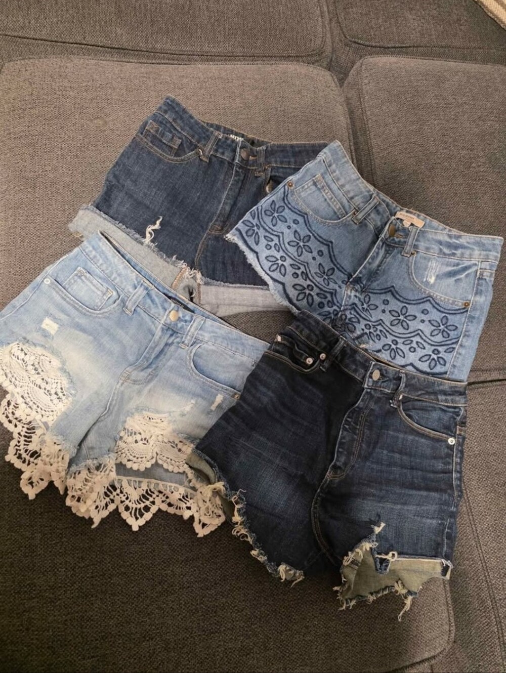 Women’s Denim Shorts - All 4 For $20